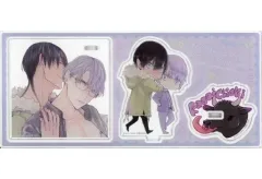 【中古】アクリルスタンド・アクリルパネル かさいちあきイラスト アクリルスタンド 「コミックス モッズコートのクソ悪魔 上下巻」 コミコミスタジオ2冊セット購入有償特典