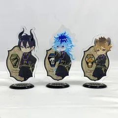 ツイステ　アクリルスタンド　マレウス　イデア　ラギー