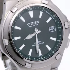 【稼働品・人気モデル】CITIZEN ATTESA H410-T003907TA アテッサ ATTESA 腕時計 アナログ エコドライブ デイト H410