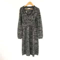 Calvin Klein カルバンクライン ニットワンピース アクリル100％ 長袖 膝下丈 レディース AM7210A74 