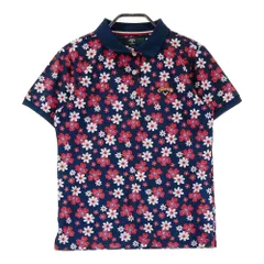 サイズ：M CALLAWAY キャロウェイ  ポロシャツ 花柄 ネイビー系 [240001164993] ゴルフウェア レディース ストスト