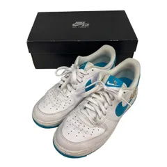 ♪0901 スペース プレイヤーズ × ナイキ エアフォース1 ロー '07 チューンスクワット ホワイト×ブルー DJ7998-100 26.5cm スニーカー 箱有 NIKEのサムネイル
