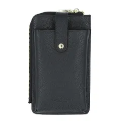 ☆ ブラック ☆ LIZDAYS トップレザースマホ＆ウォレットバッグ LIZDAYS リズデイズ スマホポーチ lz-69103 ミニショルダーバッグ スマホショルダー ショルダーバッグ スマホポシェット ミニショルダーバック お財布ショルダー 斜め掛け