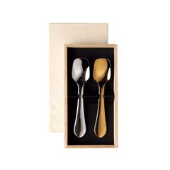 田中貴金属 銀製スプーン2本セット 田中貴金属ジュエリー GINZA TANAKA 金メッキ スプーン 2本セット