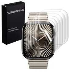 ZIZUCHLE for Apple Watch 10 46mm 用 液晶保護フィルム アップルウォッチ Series 10 用 画面保護フィルム 46mm 24時間自動修復技術 TPUフィルム 画面保護シート 液晶シール 液晶保護 ソフト 衝撃吸収 取付簡単