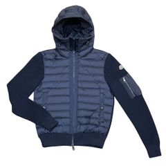 ［新品同様］モンクレール　ダウンパーカー　ダウンニット　ダークネイビー モンクレール メンズ ニットダウン MONCLER ダウンジャケット