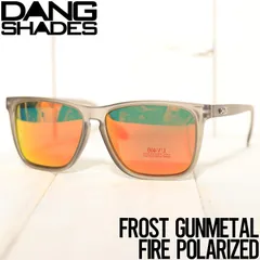 偏光サングラス DANG SHADES ダンシェイディーズ RECOIL POLARIZED SUNGLASSES Frost Gunmetal X Fire Polarizedのサムネイル