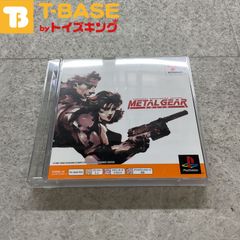 帯付き PlayStation1/プレイステーション1/プレステ1/PS1 KONAMI コナミ メタルギアソリッド ソフト/■