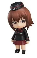 【中古】【非常に良い】ねんどろいどぷち ガールズ＆パンツァー[06. 西住まほ] 単品