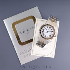 エルメス ルバン クォーツ Cal.976.001 750 革 純正尾錠（GP  