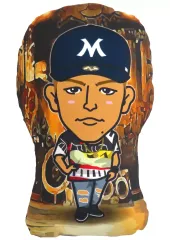 【中古】クッション・本体 世界(EXILE) クッション(HIGHER GROUND/ゴールド) 「居酒屋えぐざいる」 景品