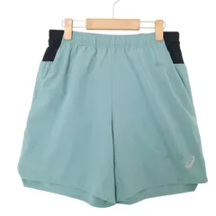 asics アシックス 通年 ストレッチ★ ランニング スポーツ トレーニング アクティブ ショートパンツ Sz.L レディース