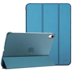 【新着商品】ProCase iPad 11世代/10世代 ケース iPad（A16）11インチ 2025/10.9インチ 2022通用 軽量 耐衝撃 三つ折り スタンド スマートカバー（ティール）