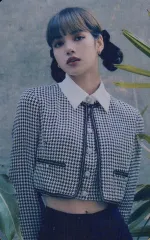 【中古】コレクションカード(女性) BLACKPINK/リサ(LISA)/裏面黒/「BLACKPINK’S 2020 WELCOMING COLLECTION」Ktown4u特典フォトカード B ver.