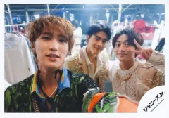 【中古】生写真(ジャニーズ) HiHi Jets・美 少年/橋本涼・藤井直樹・金指一世/横型・バストアップ/「ALL Johnnys’ Jr. 2023 わっしょいCAMP! in Dome」セルフィー/公式生写真