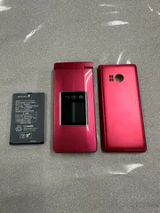 新品同様 SHARPかんたん携帯11 A207SH ピンク・ゴールド 4Gガラホのサムネイル