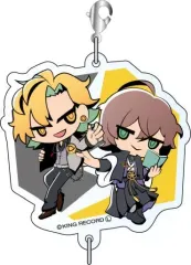 【中古】キーホルダー・マスコット(キャラクター) 夢野幻太郎VS伊弉冉一二三 「ヒプノシスマイク -Division Rap Battle- ヒプマイ サンリオリミックス つながるアクリルキーホルダー」