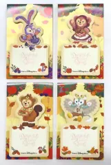 【中古】ノート・メモ帳 集合 ふせん 「Duffy and Friends-ダッフィー＆フレンズ- ダッフィーたちの秋のぼうけん」 東京ディズニーシー限定