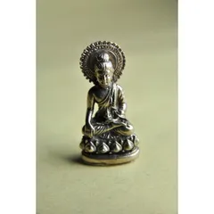 17世紀　古代　古銅　タイ仏像　530g 22㎝　タサオ　東さ6-0604③ 17世紀古代古銅タイ仏像530g 22㎝タサオ東さ6-0604③（Yahoo