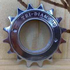 【新品】シングル用 フリーコグ 16T シルバー シングルスピード