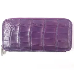 ☆大人気 クロコダイル 長財布 紫系☆ 2025年最新クロコダイル長財布紫の人気アイテム - メルカリ