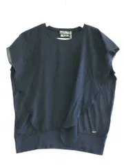 【223793】Salvatore Ferragamo サルヴァトーレフェラガモ  フリル ガンチーニ金具　フレンチスリーブ　カットソー　レーヨン  ・S 136180843