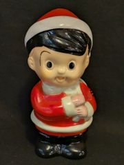 信用金庫 貯金箱 信ちゃん サンタクロース 95mm 95mm