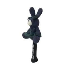 PEARLY GATES パーリーゲイツ 2023年モデル ヘッドカバー ウサギ チェック柄 ネイビー系  [240101298884] ゴルフウェア ストスト