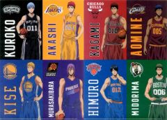 [중고] 클리어 파일 집합 A4 클리어 파일 2장 세트 [극장판 쿠로코의 농구 LAST GAME×NBA]