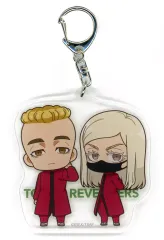 【中古】キーホルダー [単品] 三途春千夜・武藤泰宏 アクリルペアキーホルダー 「Blu-ray/DVD 東京リベンジャーズ 天竺編 3 アニメイト限定セット」 同梱特典