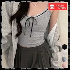 カップ付きキャミソール レーストリムキャミ レディース フロントリボン リブキャミ フィット ブラトップ おしゃれ インナートップス フェミニン ブラキャミ 見せインナー 重ね着 大人可愛い キャミ 夏 韓国風 キャミソール CH86MXUANBN-005