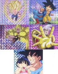 【中古】シール・ステッカー C フレークプリズムステッカー(5枚組) 「一番くじ ドラゴンボール VSオムニバスアルティメット」 H賞