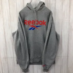 Reebok リーボック フード付きパーカー フーディー プルオーバー アメカジ 古着