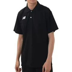 [ニューバランス] ポロシャツ ゲームポロシャツ JMTP1418 ブラック(BK) 日本 2XLサイズ