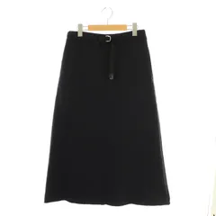 ズッカ zucca ウール裏地フリーススカート ロング M ネイビー /DO ■OSのサムネイル