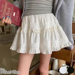 ショップにこにこ コーデュロイ フリルティアードミニスカート【即納】ブロケットコア ブロークコア バレエコア エンジェルコア ウィッシュコア ワンホン フリルスカート 楽ちん インパン付き
