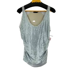 ダナキャランニューヨーク DKNY スパンコールドッキングタンクトップ レディース import：S のサムネイル