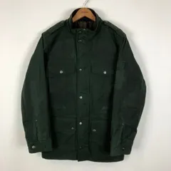 EDDIE BOUER エディーバウアー オイルド ジャケット ダークグリーン