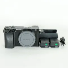 *美品 Sony α6100 ミラーレスカメラ ケース、バッテリー2個付き* 美品 Sony α6100 ミラーレスカメラ ケース、バッテリー2個付き*