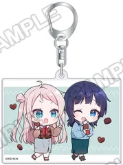 【中古】キーホルダー 鐘嵐珠＆朝香果林 「ラブライブ!虹ヶ咲学園スクールアイドル同好会 にじいろTeaTimeトレーディングアクリルキーホルダー 」
