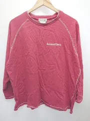 ◇ Θ CIAOPANIC TYPY チャオパニックティピー 長袖 Tシャツ カットソー サイズONE レッド レディース E  【1506180000803】