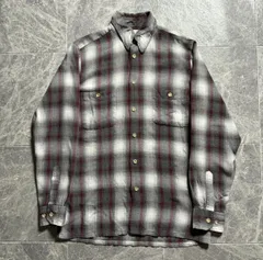 70s~80s JC Penney Ombre Check Rayon Shirt