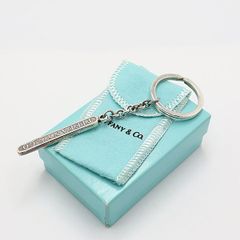 極美品 希少 ティファニー 国際信号旗 キーリング シルバー925 鏡面