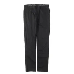 BURBERRY BLACK LABEL バーバリー ブラックレーベル パンツ サイズ:73 / スリム ストレート ストレッチ パンツ / ブラック 黒 / ボトムス ズボン【メンズ】【中古】