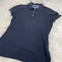 TOMMY HILFIGER トミーフィルフィガー　ネイビー 半袖　ポロシャツtシャツ