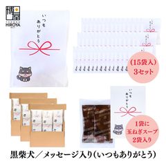 博屋 大量 退職 お礼 個包装 お返し 柴犬「 プチギフト いつもありがとう 」玉ねぎスープ２包入 x 45パック  挨拶回り 粗品 