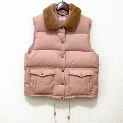 #wnc ピンクハウス PINKHOUSE ジャケット ピンク系 ダウンベスト ファー ジップアップ レディース [960919]のサムネイル