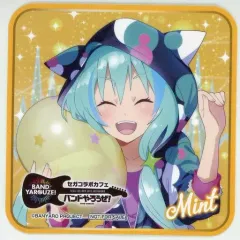 【中古】コースター(キャラクター) ミント オリジナルコースター 「セガコラボカフェ バンドやろうぜ!」 プレミアムペアシート メニュー注文特典