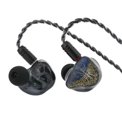LINSOUL Kiwi Ears Forteza 2DD+1BAハイブリッド型HIFIイヤフォン カナル型 3.5mmステレオプラグ&0.78mm2pinコネクタ リケーブル可能設計 人間工学に基づくデザイン 3Dプリントキャビティ チューニングテクノロのサムネイル