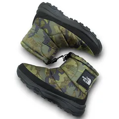 定2.6万 新品 THE NORTH FACE ノースフェイス Nuptse Bootie WP Logo Short SE ヌプシ ブーティ ウォータープルーフ ロゴ ショート スペシャルエディション TNFカモプリント×TNFブラック NF52271